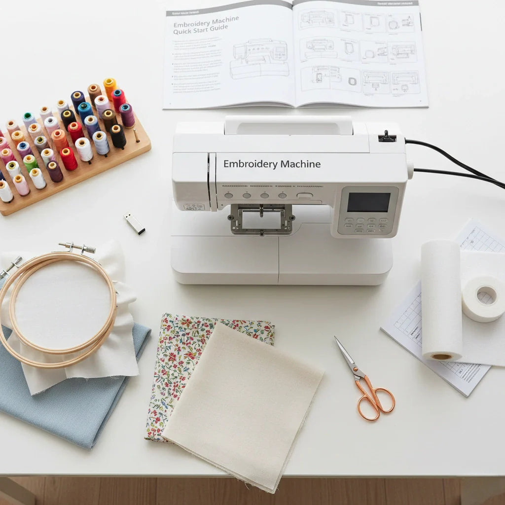 Beginner’s Guide to Machine Embroidery: Everything You Need to Know Before Your First Stitch