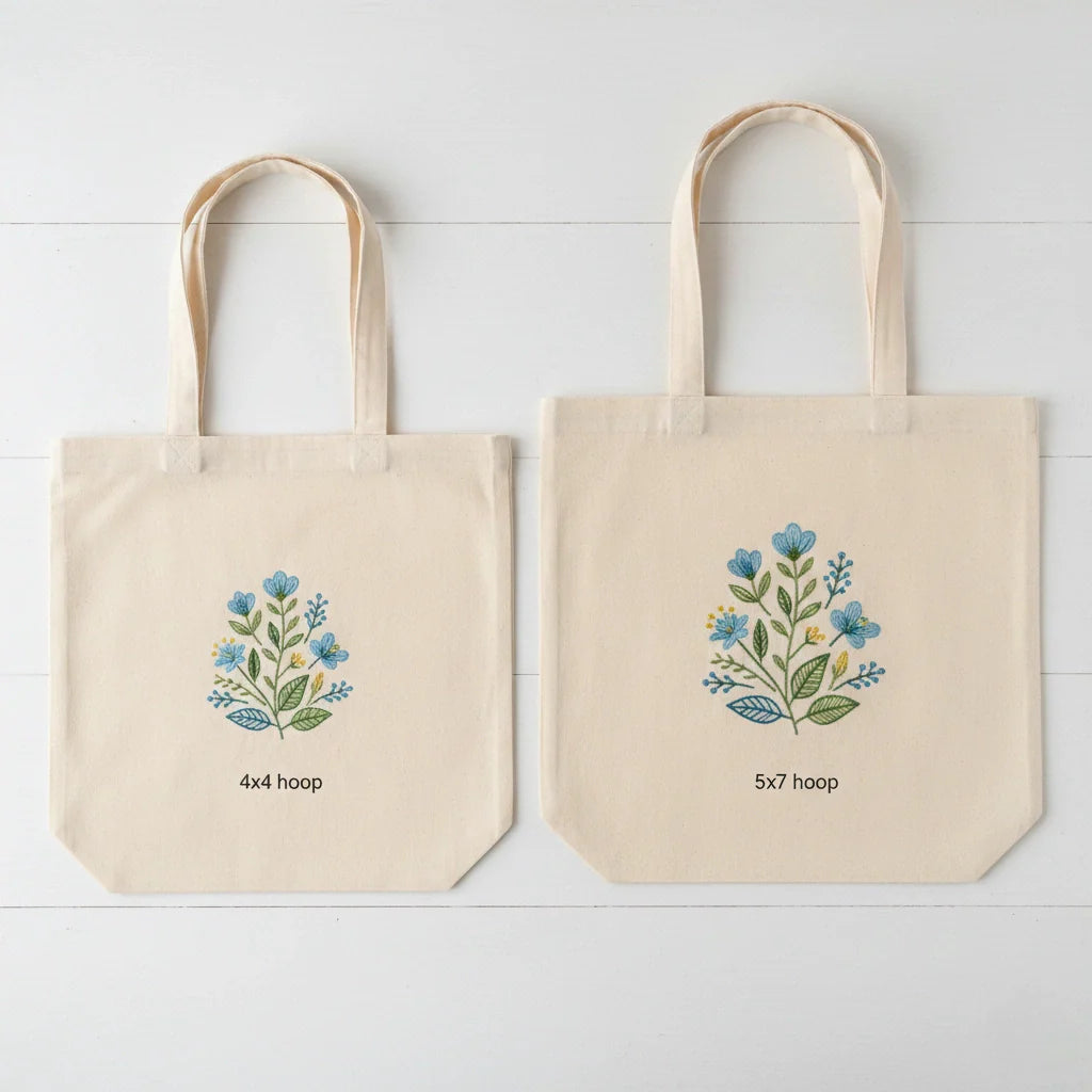 Embroidery Hoop Sizes Explained: Matching Designs to Your Machine