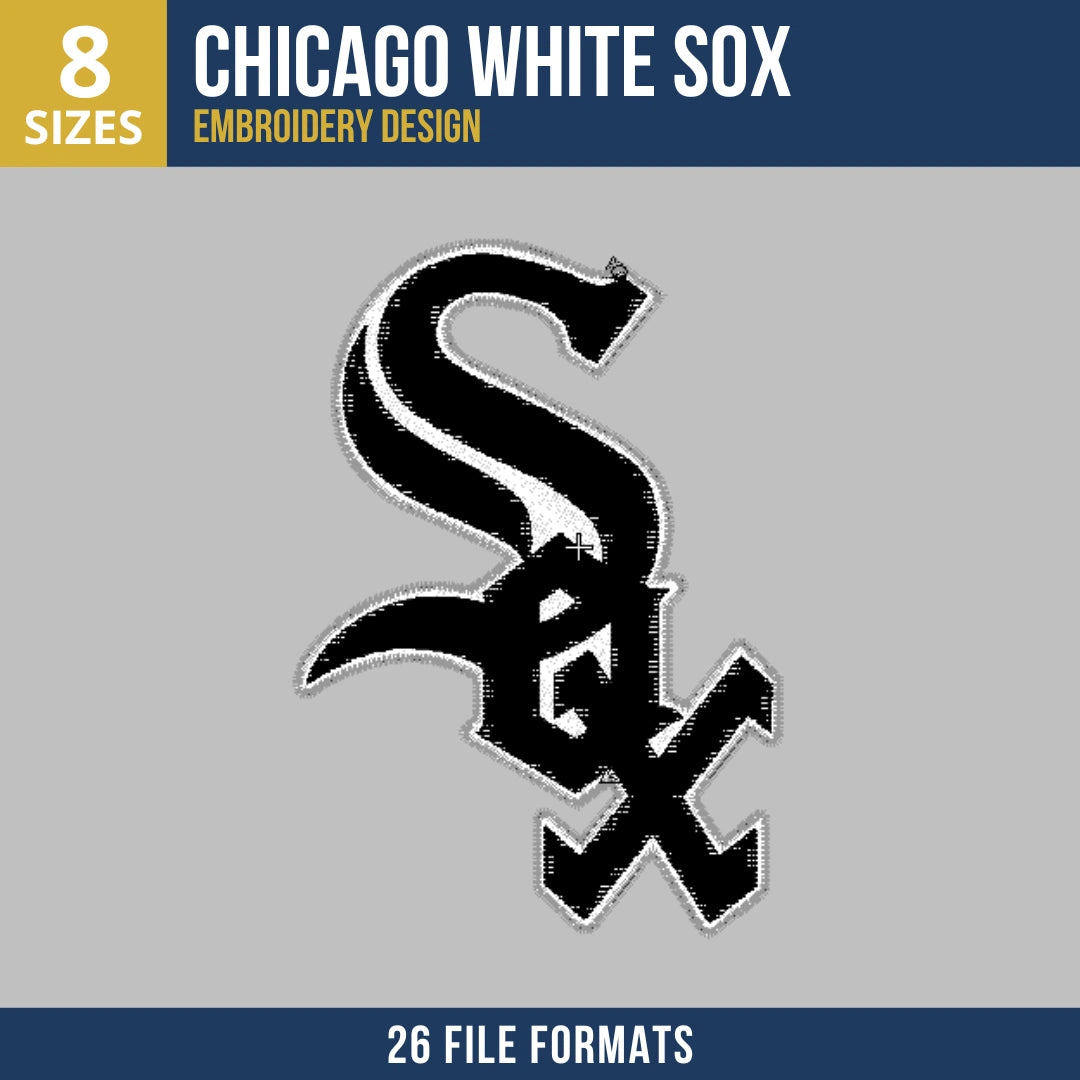 Chicago White Sox Embroidery Design